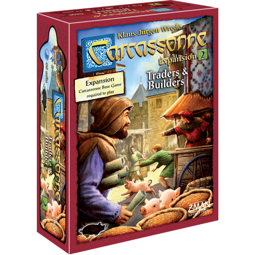 Carcassonne Traders And Builders Expansion